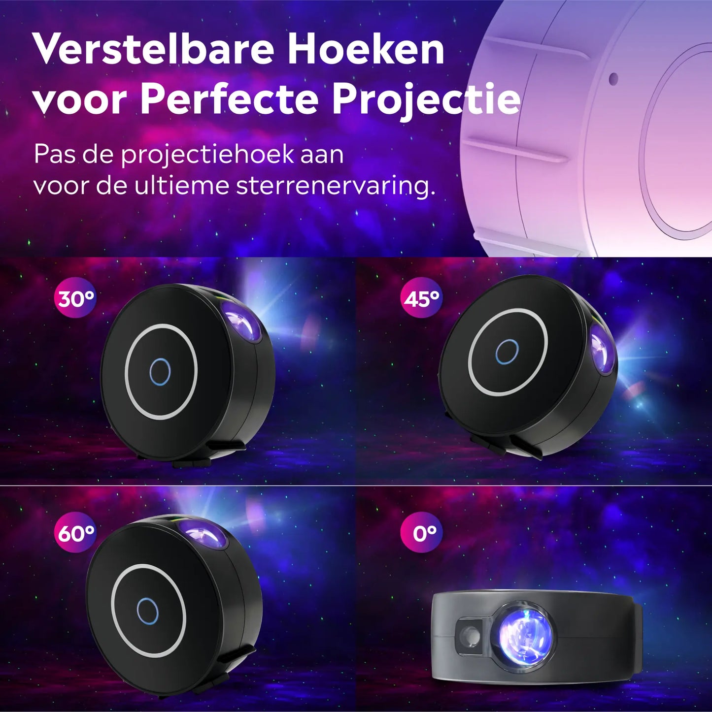 Beauve Sterrenhemel Projector Wi-Fi