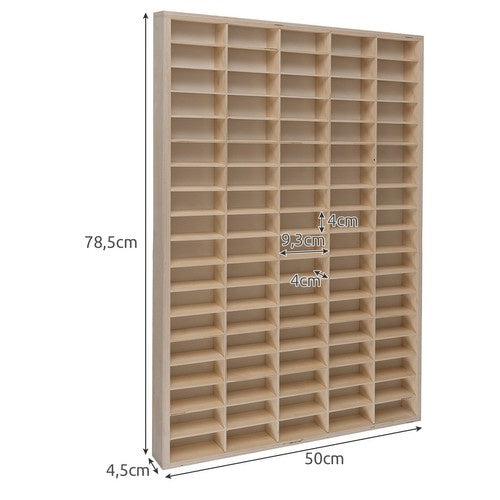 Houten speelgoedauto plank - perfect voor het organiseren van speelgoedauto's