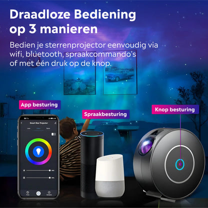 Beauve Sterrenhemel Projector Wi-Fi