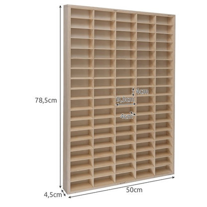 Houten speelgoedauto plank - perfect voor het organiseren van speelgoedauto's