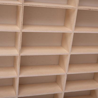 Houten speelgoedauto plank - perfect voor het organiseren van speelgoedauto's
